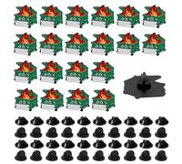 20pcs Positive Enamel Pins for Employee Coworker, Black Enamel Lapel Brooch Inspirational Dumpster Fire Badge It's Fine I'm Fine Everything Is Fine Pins Dumpster Fire Jewelry Gifts