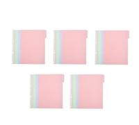 20pcs PP Binder Index Dividers, Reusable Tabs | Colourful Patterns for School Organisation, Diaries and Office Filing, Replaceable Sections, Vibrant Designs, Teachers Staff