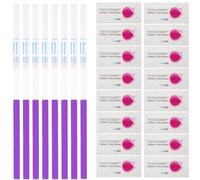 20pcs Pregnancy Test Strips for Samples, Discreet Home Use | Individually Wrapped Plastic, Instructions, Early Confirmation, Family Planning, On-the-go Testing