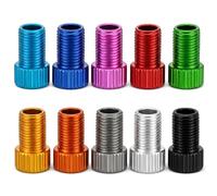 20Pcs Presta Valve Adapter Presta to Compatible with Schrader Valve Adapter