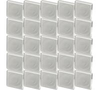 20pcs Protective Coin Capsule Storage Boxes Square Shape with Foam Liners Suitable for Different Diameter Coins from 16mm to 40mm (20/25/30/35/40mm)