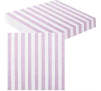 20pcs Purple Paper Napkin 33x33CM,Soft Striped Disposable Luncheon Paper Party Serviettes Tableware for Birthday,Christmas,Halloween,Wedding,BBQ,Parties Dinner Purple Striped Serviettes Napkins