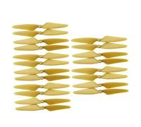 20PCS Quadcopter Propeller for Hubsan H501S H501A H501C H501M H501S pro MJX B3 Bugs 3 B3H B2W F17 F100 HS700 D80 Aerial Photography RC Drone Spare Blade Accessories (Gold)