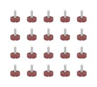 20pcs Quiet Strong Furniture Levelers Adjustable Leg Pad Suitable For Hard Surfaces Floor Defense Multiple Surfaces Furniture Cushions Pad