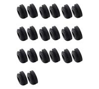 20PCS Radiator Assembly Upper Insulator Mounts Bushing Rubber Black Fit For Honda For Accord For Civic 74173-SJ4-000
