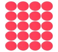 20pcs Red Adhesive Light Filters for Spotlights and LED Lamps | Self Adhesive PET Overlay Sheets, Universal Fit, Fade Resistant Mood Lighting Effect for Bedrooms and Household Spaces