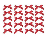 20Pcs Red Mini Bow Hair Clips Ribbon Hair Bows Cute Hair Barrettes Red Hairpins Alligator Clips for Girls Women Toddlers Accessories, Mini Bow Barrettes, Clips