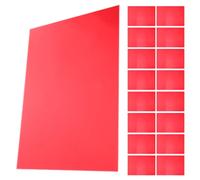 20pcs Red Photography Gel Sheets A4 Pvc Light Filter for Studio