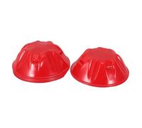 20pcs Red Plastic Detector Protective Cover Cap for Dust Prevention