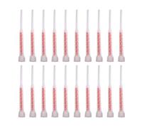 20Pcs Redness Plus Statics Mixers for Efficient Mixing in Injections Mortar Applications FIS MR Mixer