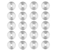 20Pcs Reducing Washers, Aluminum Alloy Bore Reduction Washer Kit, 14mm Outer Diameter with High Concentricity, for Robot Equipment and Mechanical Parts (4904-0004-0014)