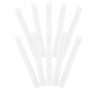 20pcs Refillable Flat Head Paint Marker Pens for Artists and Students | Empty Barrel, Precision Tip, DIY Painting and School Use, White PP Fibre Build