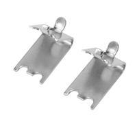 20Pcs Refrigerator Shelf Clips, Stainless Steel Thickened Fridge Clips Strong Load Replacement Rust Resistant Home Fridge Accessories