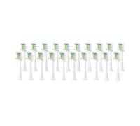 20Pcs Replaceable Toothbrush Heads Compatible with Xiaomi SOOCARE X1 X3 X5 Sonic Electric Tooth Brush Nozzles Vacuum Package(White)