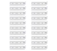 20pcs Replacement Blade for Tweezerman Facial Razor, Stainless Steel Refill