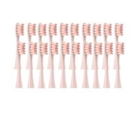 20PCS Replacement Brush Heads,Compatible for Oclean Flow/X PRO Elite/X/One/Z1/F1Electric ToothbrushVacuum Sealed Bristle(20 pcs Pink)