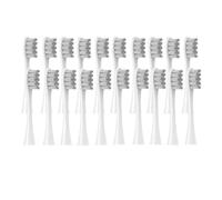 20PCS Replacement Brush Heads,Compatible for Oclean Flow/X PRO Elite/X/One/Z1/F1Electric ToothbrushVacuum Sealed Bristle(20 pcs Grey)