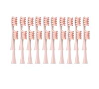 20PCS Replacement Brush Heads,Compatible for Oclean Flow/X PRO Elite/X/One/Z1/F1Electric ToothbrushVacuum Sealed Bristle(20 pcs Pink)