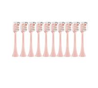 20pcs Replacement Brush Heads，Compatible for SOOCAS X3 X5 V1 X3U Soft Bristle Electric Toothbrush Sealed Packed(Pink)