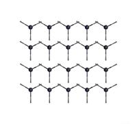 20pcs Replacement Side Brush Kit for Bosch BCRDW3B for durable | Optimized for corners, sweeps along skirting boards, removes dirt from hard-to-reach areas