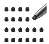 20Pcs Replacement Stylus Tips Silicone Rubber Touch Screen Pens Tips for Stylus Touch Pen (6 * 6mm)