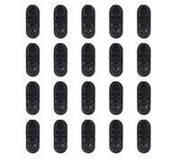 20pcs Replacement Vertical Roman Roller Blind Ball Chain Cord Connector Clips Black