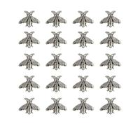 20Pcs Retro Cute Bee Brooch Pin Set Vintage style Animal Mens Brooches for Suit Lapel Novelty Funny Brooches and Pins Accessories for Women Men (Silver)