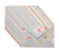 20Pcs Retro Floral Pattern Envelopes Party Invitation Envelope 6.46x4.4Inch for Wedding Valentines Card and Mailing Old Envelope and Letter Set