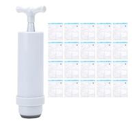 20Pcs Reusable Filament Dryer Vacuum Sealing Bags with Air Pump Extractor for Moisture Proof Storage, Perfect for PLA 3D Printer Parts