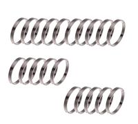 20Pcs Ring Binders, DIY Book Index Card Rings, Multifunctional Loose Leaf for Suitable for Schools, Offices(2.5cm)