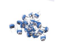 20pcs RM065/063 100R 1K2K5K10K20K50K100K 102 103 Ohm Trimpot Trimmer Potentiometer Variable Resistor Specialised accessories (Color : 100k Ohm, Size : 063 vertical)