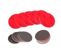 20pcs Round Sanding Sponges for Metalwork and Automotive Detailing Craft Projects Versatile Sandpaper Discs Flexible Sandpaper