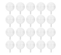 20pcs Round Transparent Chocolate Box Chocolate Candy Packaging Box Rocher Holder Sticks Chocolate Balls Bouquet Holder Wedding Valentine Birthday