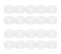 20PCS Rubber Candle Stabilizer Ring 2.2x2.2x1cm for Candlesticks | Silicone Base Washer, Reusable Grip Pad, for Ceremonies, Restaurant Staff and Event Planners