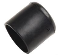 20pcs Rubber Chair Ferrules Anti Scratch Floor Protectors for Legs 10-28mm Black (19mm)