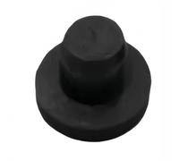 20pcs Rubber Silicone Hole Stoppers, Solid Hollow Caps Round Seal Plugs T Type(3.3mm)