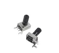 20PCS RV09 Horizontal 12.5mm Shaft 1K 2K 5K 10K 20K 50K 100K 1M 0932 103 Adjustable Resistor 0932 3Pin Seal Rotary Potentiometer(10K Ohm)