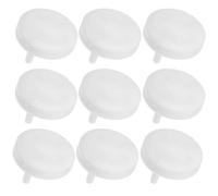 20pcs Safety Socket Covers White Plastic Childproof Plug Protectors