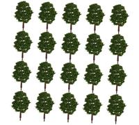 20pcs Scenery Landscape Model Trees Realistic Architectural Model Trees for Train Street and Building Dioramas for Home and Office Decor