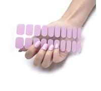 20Pcs Self-Adhesive Wraps Gel Polish Strips Full Wraps Polish Stickers Gel Strips Gel Stickers