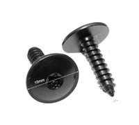 20pcs Set Car Fender Metal Self Tapping Screws M5X16 M5X20mm T25 Black Plum Inner Hole For Auto Chassis Bolts Compatible With(Color Name: M5x16)