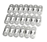 20pcs/set Picture Hangers Metal Keyhole Hanger Fasteners for Picture Photo Frame Furnniture Cabinet Accessory