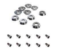 20pcs/Set Round Carbide Inserts Cutters 12mm with M4 Screws Kit, Wood Lathe Machining Tools Turning Blades