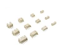 20pcs SH1.0 JST1.25 ZH1.5 PH2.0 XH2.54 mm Male Pin Header Socket Dip/Right Angle RA SMD SMT 2/3/4/5/6/7/8/9/10/12P Wafer(Right Angle SMD,ZH1.5MM_12P)