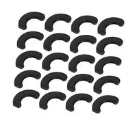 20pcs Shockproof Dumbbell Holders Useful Fitness Tools for Home Gym Equipment Vibration Resistant Pads to Prevent Rolling and Protect Floors Lightweight and Portable Design