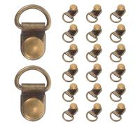 20pcs Shoe Lace Buckles for Outdoor Sports Durable Boot Eyelet Repair Kit for Hiking Camping and Mountaineering Accessories