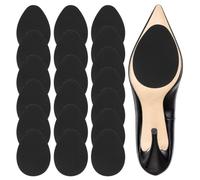 20Pcs Shoe Sole Protector for Heels, Hoe Grips on Bottom of Shoes, Anti Slip Shoe Grips for Leather or Casual Shoes High Heel Boot