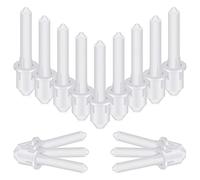 20PCS Shutter Repair Pins Replacement Plastic Spring Loaded Repair Pins Plantation Shutter Pin Tool Accessories for Window