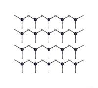 20pcs Side Brush Set for Bosch Spotless Max BCRDW3B Robotic Vacuum Cleaner Spare Parts for durable Nylon Edging Sweeping Tools