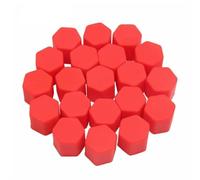 20pcs Silicone 19mm Car Wheel Nut Lug Dust Cover Cap Protector Hub Screw Rim(Yellow)